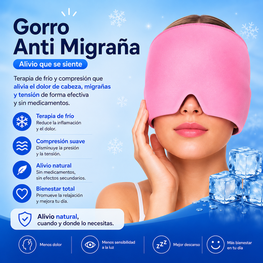 GORROS ANTI MIGRAÑA GEL